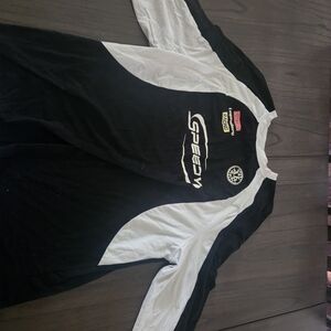 Black and White Racing Jacket